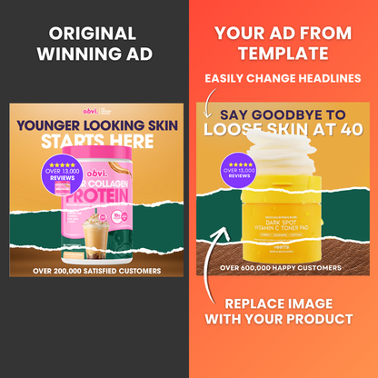 Steal 100 Winning Canva Ad Templates (Health & Beauty Ads)